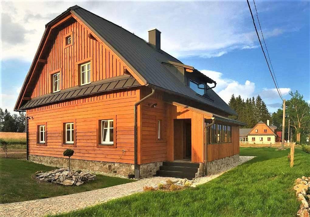 Horsky Apartman Vyhlidka Rejviz Zlaté Hory Exterior foto